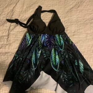 Brand new flowy little tankini.